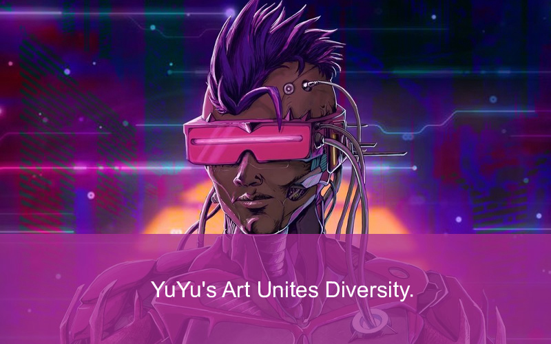 CandleFocus YuYu-NFT-QueerArt-DigitalArt-Acceptance-Inclusivity