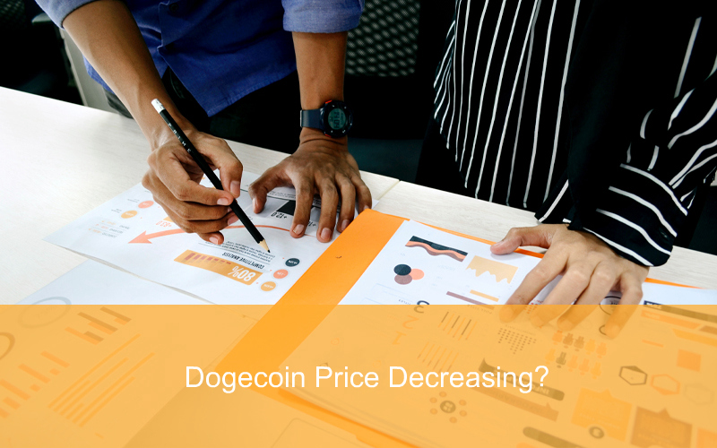CandleFocus Dogecoin-DOGE-Cryptocurrency-Price-Decrease